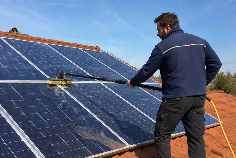 Nettoyage et entretien de panneaux solaires à Puilboreau